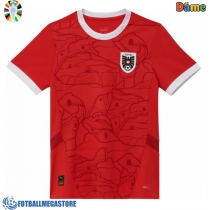 Fotballdrakt Dame Østerrike Hjemmedrakt EM 2024 Kortermet